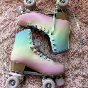 Impala Women's Pastel Lace Up Boots